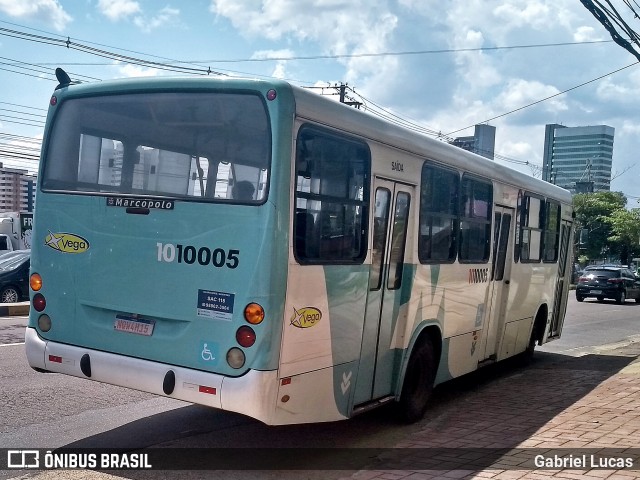 Vega Manaus Transporte 1010005 na cidade de Manaus, Amazonas, Brasil, por Gabriel Lucas. Número da foto: #10811125.
