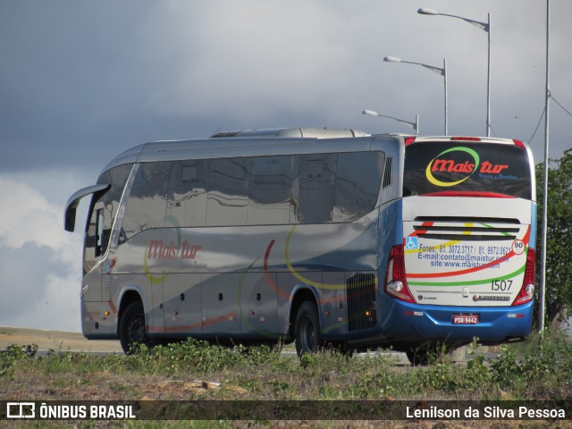 Mais Tur Turismo 1507 na cidade de Caruaru, Pernambuco, Brasil, por Lenilson da Silva Pessoa. ID da foto: 10811257.