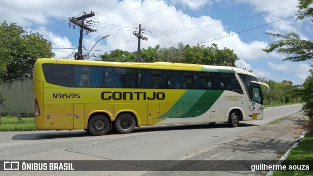Empresa Gontijo de Transportes 18685 na cidade de Recife, Pernambuco, Brasil, por Guilherme Souza. Número da foto: #10809851.