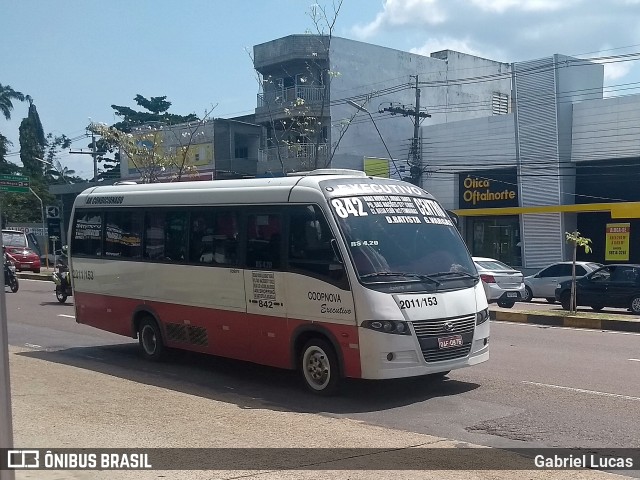 CoopNova Transportes 2011/153 na cidade de Manaus, Amazonas, Brasil, por Gabriel Lucas. ID da foto: 10811121.