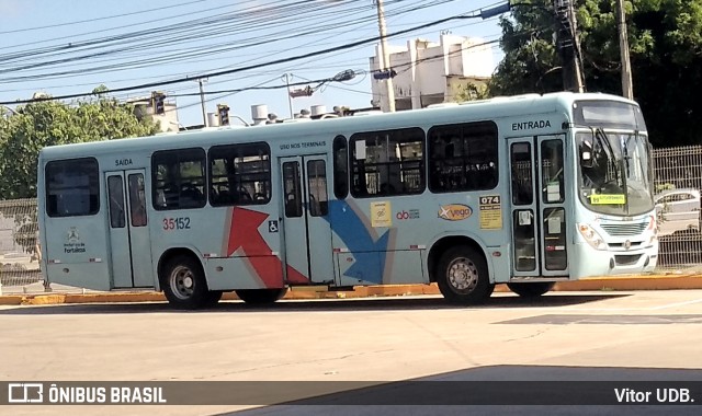 Rota Sol > Vega Transporte Urbano 35152 na cidade de Fortaleza, Ceará, Brasil, por Vitor UDB.. ID da foto: 10809590.