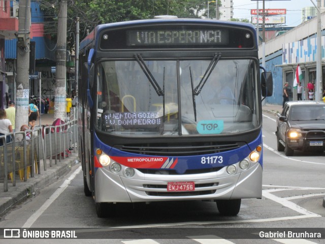 Next Mobilidade - ABC Sistema de Transporte 81.173 na cidade de Santo André, São Paulo, Brasil, por Gabriel Brunhara. ID da foto: 10811403.