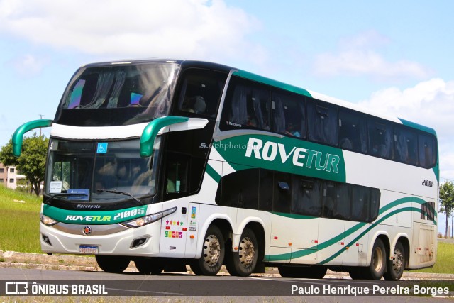 Rovetur Turismo 2800 na cidade de Marília, São Paulo, Brasil, por Paulo Henrique Pereira Borges. Número da foto: #10811758.