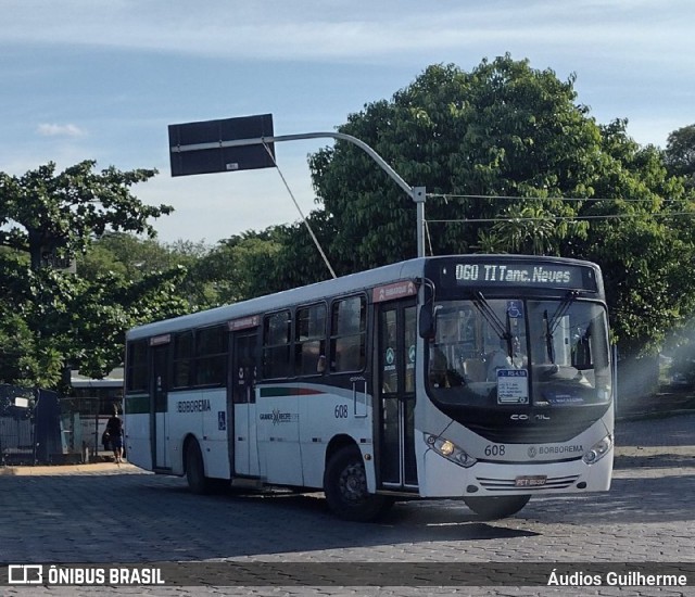 Borborema Imperial Transportes 608 na cidade de Recife, Pernambuco, Brasil, por Áudios Guilherme. ID da foto: 10809531.