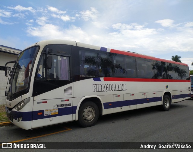 Viação Piracicabana 4402 na cidade de Praia Grande, São Paulo, Brasil, por Andrey  Soares Vassão. ID da foto: 10810574.