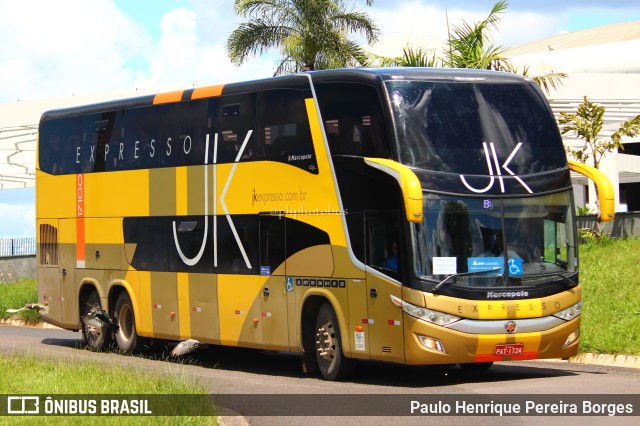 Expresso JK 17100 na cidade de Marília, São Paulo, Brasil, por Paulo Henrique Pereira Borges. ID da foto: 10811792.