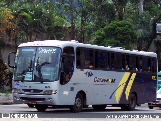 Caravellas Transportes e Turismo 3083 na cidade de Cubatão, São Paulo, Brasil, por Adam Xavier Rodrigues Lima. ID da foto: 10812005.