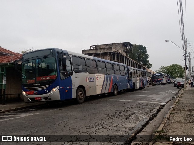 São João Votorantim - Sorotur Turismo 703 na cidade de Sorocaba, São Paulo, Brasil, por Pedro Leo. ID da foto: 10810640.