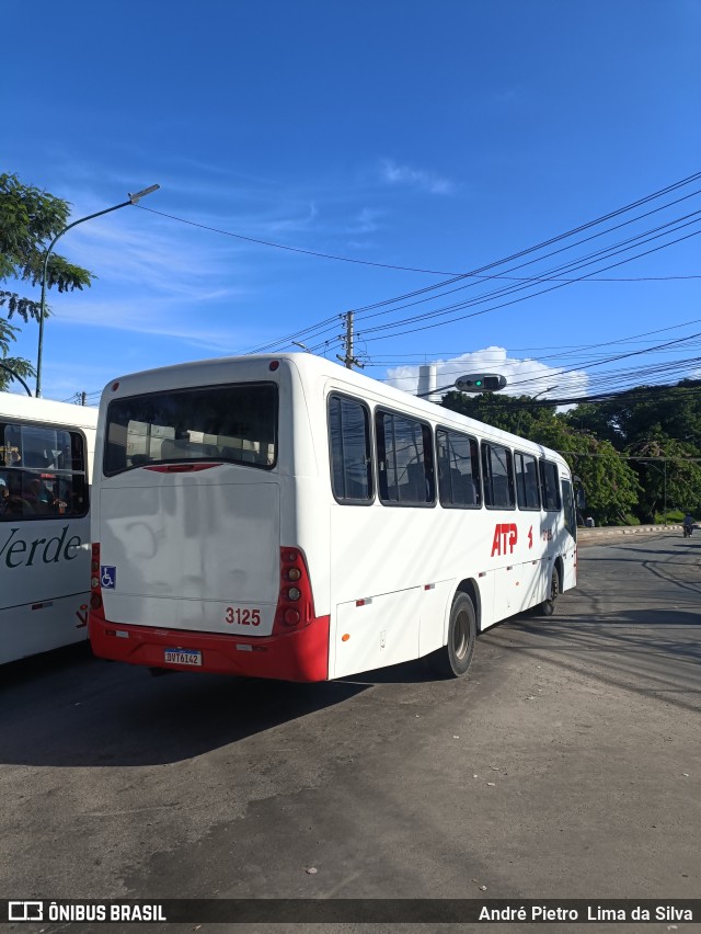 ATP - Alagoinhas Transportes Publicos 3125 na cidade de Lauro de Freitas, Bahia, Brasil, por André Pietro  Lima da Silva. ID da foto: 10809551.