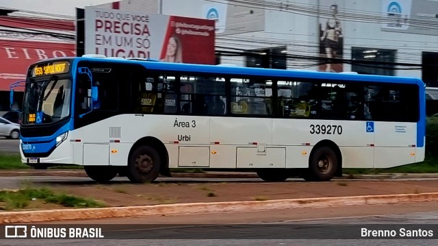 Urbi Mobilidade Urbana 339270 na cidade de Taguatinga, Distrito Federal, Brasil, por Brenno Santos. ID da foto: 10810147.