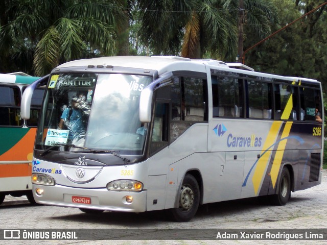 Caravellas Transportes e Turismo 5285 na cidade de Cubatão, São Paulo, Brasil, por Adam Xavier Rodrigues Lima. ID da foto: 10811960.