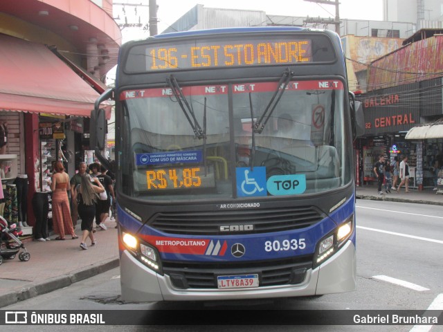 Next Mobilidade - ABC Sistema de Transporte 80.935 na cidade de Santo André, São Paulo, Brasil, por Gabriel Brunhara. Número da foto: #10811224.