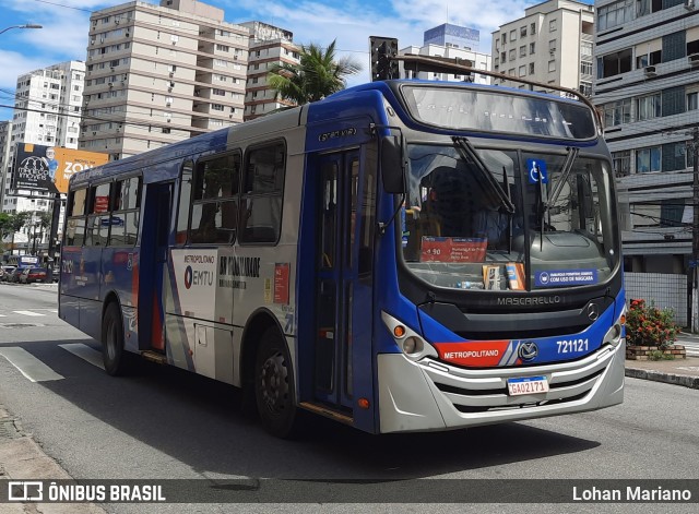 BR Mobilidade Baixada Santista 721121 na cidade de São Vicente, São Paulo, Brasil, por Lohan Mariano. Número da foto: #10815116.