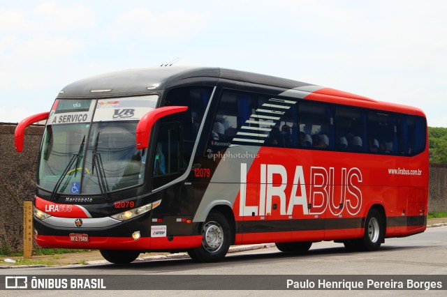 Lirabus 12079 na cidade de São Paulo, São Paulo, Brasil, por Paulo Henrique Pereira Borges. Número da foto: #10815699.