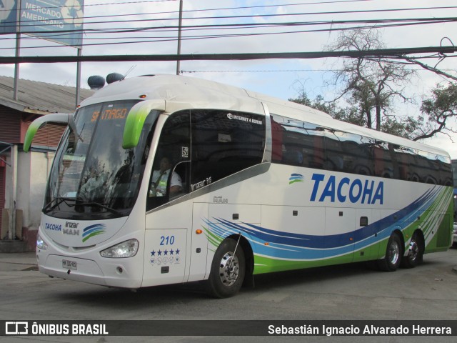 Tacoha 210 na cidade de Santiago, Santiago, Metropolitana de Santiago, Chile, por Sebastián Ignacio Alvarado Herrera. Número da foto: #10814670.