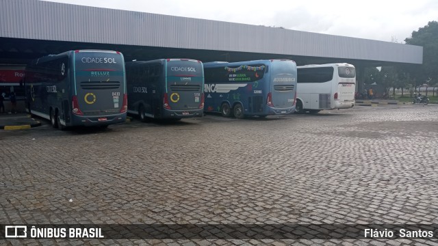 Viação Cidade Sol 8430 na cidade de Cruz das Almas, Bahia, Brasil, por Flávio  Santos. ID da foto: 10813948.