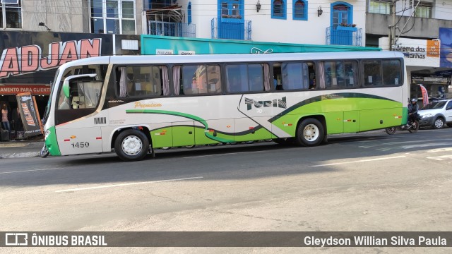 Turin Transportes 1450 na cidade de Conselheiro Lafaiete, Minas Gerais, Brasil, por Gleydson Willian Silva Paula. Número da foto: #10813404.