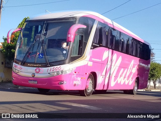 Mult Fretamento e Turismo 11500 na cidade de Holambra, São Paulo, Brasil, por Alexandre Miguel. ID da foto: 10815871.