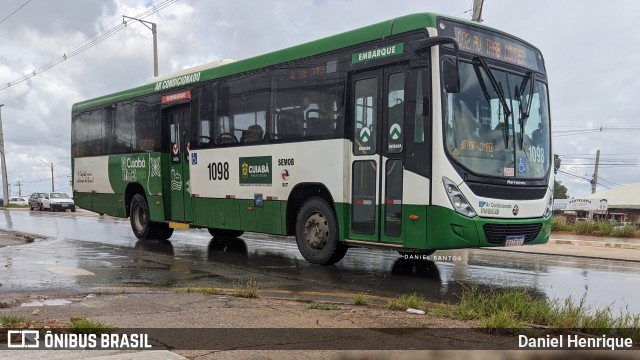 Viação Paraense Cuiabá Transportes 1098 na cidade de Cuiabá, Mato Grosso, Brasil, por Daniel Henrique. Número da foto: #10815852.