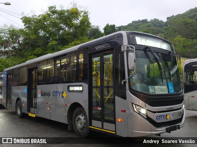 City Transporte Urbano Intermodal - Guarujá 273 na cidade de Guarujá, São Paulo, Brasil, por Andrey  Soares Vassão. ID da foto: 10815913.