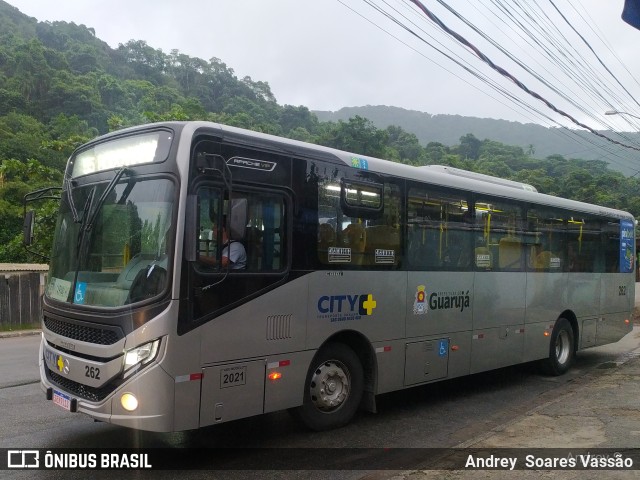 City Transporte Urbano Intermodal - Guarujá 262 na cidade de Guarujá, São Paulo, Brasil, por Andrey  Soares Vassão. Número da foto: #10815907.