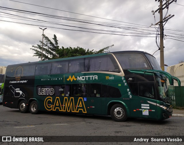 Viação Motta 19002 na cidade de São Paulo, São Paulo, Brasil, por Andrey  Soares Vassão. Número da foto: #10812925.