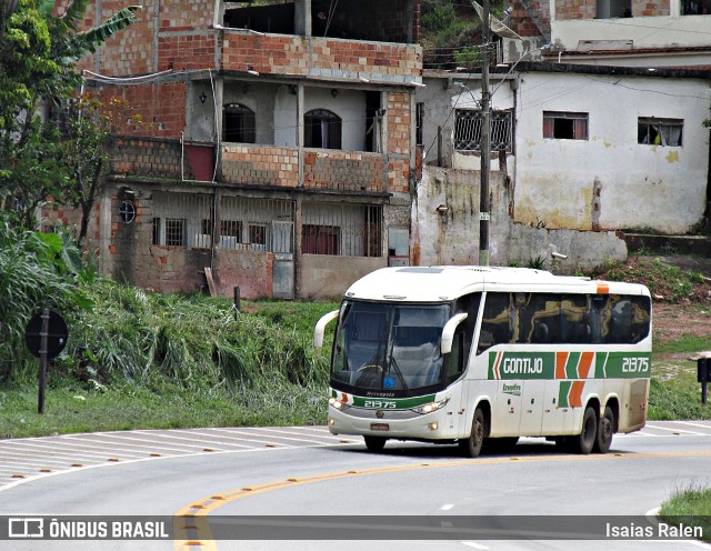 Empresa Gontijo de Transportes 21375 na cidade de Santos Dumont, Minas Gerais, Brasil, por Isaias Ralen. ID da foto: 10812751.