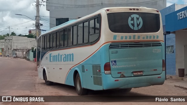 Emtram 4720 na cidade de Barra da Estiva, Bahia, Brasil, por Flávio  Santos. Número da foto: #10818142.