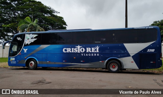 Cristo Rei Viagens 3310 na cidade de Batatais, São Paulo, Brasil, por Vicente de Paulo Alves. Número da foto: #10816835.
