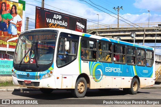 Gardel Turismo 21053 na cidade de Queimados, Rio de Janeiro, Brasil, por Paulo Henrique Pereira Borges. Número da foto: #10816892.