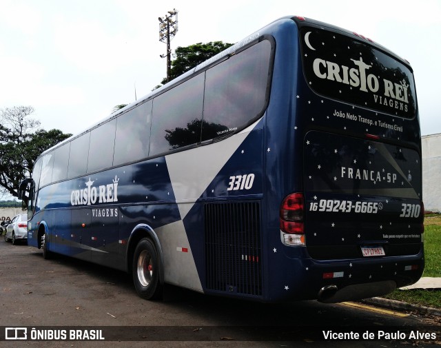 Cristo Rei Viagens e Turismo 3310 na cidade de Batatais, São Paulo, Brasil, por Vicente de Paulo Alves. ID da foto: 10816831.