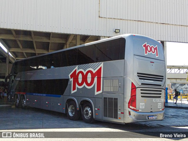 Auto Viação 1001 RJ 108.1210 na cidade de Rio de Janeiro, Rio de Janeiro, Brasil, por Breno Vieira. Número da foto: #10818437.