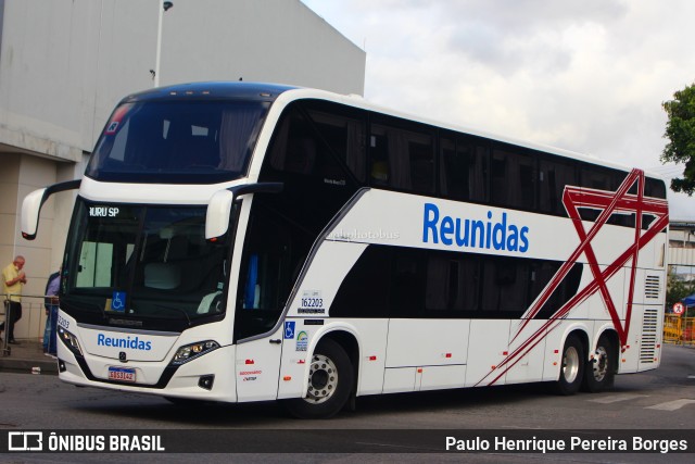 Empresa Reunidas Paulista de Transportes 162203 na cidade de Rio de Janeiro, Rio de Janeiro, Brasil, por Paulo Henrique Pereira Borges. Número da foto: #10816941.