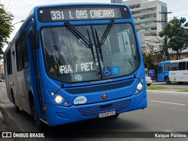 Viação Grande Vitória 23197 na cidade de Vitória, Espírito Santo, Brasil, por Kaique Passos. ID da foto: 10817865.