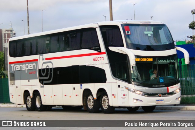 Transpen Transporte Coletivo e Encomendas 38070 na cidade de São Paulo, São Paulo, Brasil, por Paulo Henrique Pereira Borges. ID da foto: 10816936.