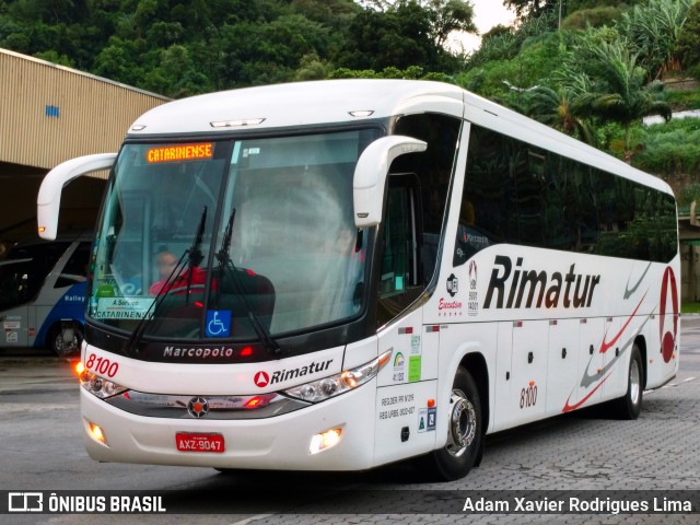 Rimatur Transportes 8100 na cidade de Santos, São Paulo, Brasil, por Adam Xavier Rodrigues Lima. Número da foto: #10820768.