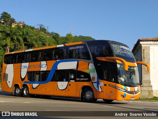 Viação Sampaio 13107 na cidade de Santos, São Paulo, Brasil, por Andrey  Soares Vassão. Número da foto: #10819213.