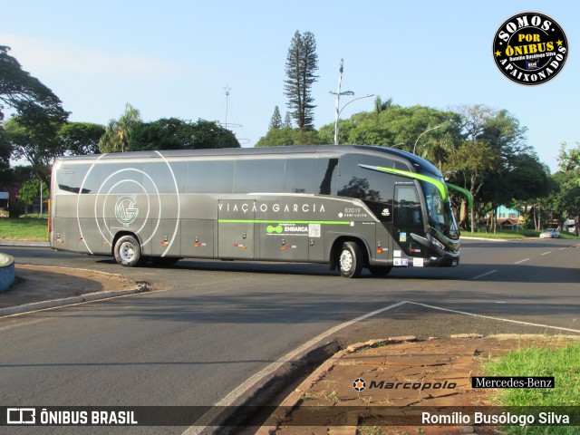 Viação Garcia 82019 na cidade de Rolândia, Paraná, Brasil, por Romílio Busólogo Silva . Número da foto: #10821025.