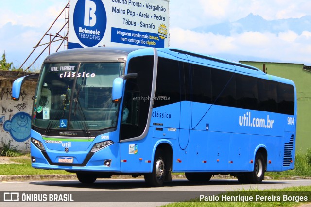 UTIL - União Transporte Interestadual de Luxo 9014 na cidade de Resende, Rio de Janeiro, Brasil, por Paulo Henrique Pereira Borges. Número da foto: #10821275.