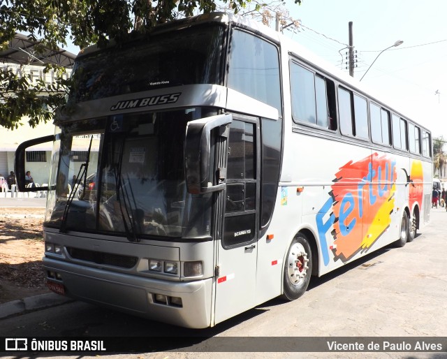 Fertur Turismo 5861 na cidade de Curvelo, Minas Gerais, Brasil, por Vicente de Paulo Alves. ID da foto: 10820191.