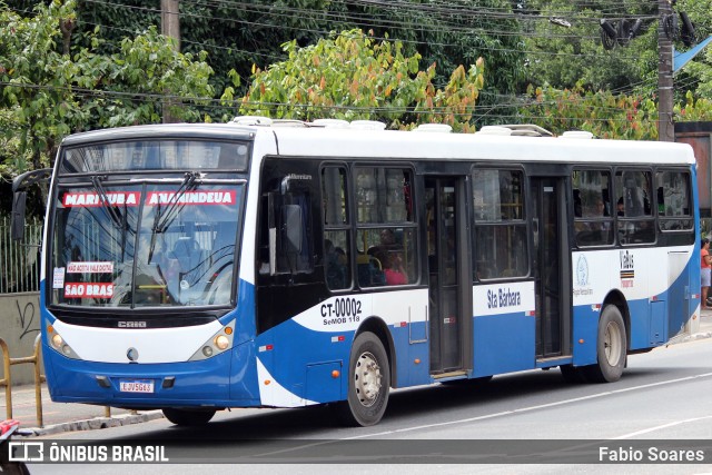 ViaBus Transportes CT-00002 na cidade de Belém, Pará, Brasil, por Fabio Soares. Número da foto: #10819047.