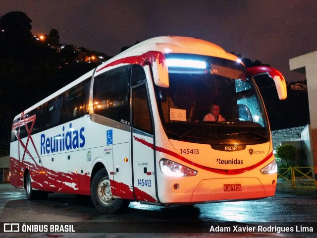 Empresa Reunidas Paulista de Transportes 145413 na cidade de Santos, São Paulo, Brasil, por Adam Xavier Rodrigues Lima. ID da foto: 10820714.