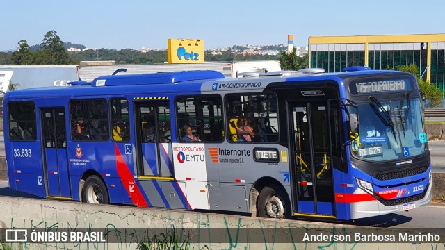 Guarulhos Transportes 33.633 na cidade de Guarulhos, São Paulo, Brasil, por Anderson Barbosa Marinho. Número da foto: #10821530.