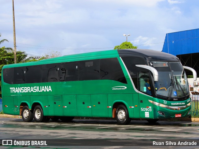 Transbrasiliana Transportes e Turismo 50903 na cidade de São Luís, Maranhão, Brasil, por Ruan Silva Andrade. ID da foto: 10821706.