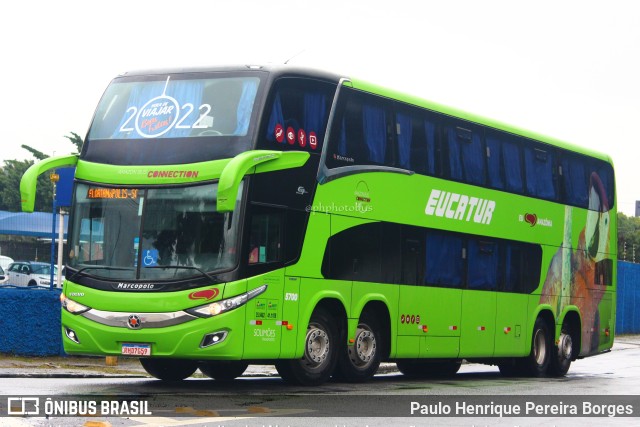 Eucatur - Empresa União Cascavel de Transportes e Turismo 5700 na cidade de São Paulo, São Paulo, Brasil, por Paulo Henrique Pereira Borges. ID da foto: 10821312.