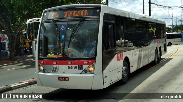 Next Mobilidade - ABC Sistema de Transporte 5408 na cidade de São Paulo, São Paulo, Brasil, por cle giraldi. ID da foto: 10821717.