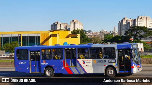 Guarulhos Transportes 33.617 na cidade de Guarulhos, São Paulo, Brasil, por Anderson Barbosa Marinho. Número da foto: #10821382.