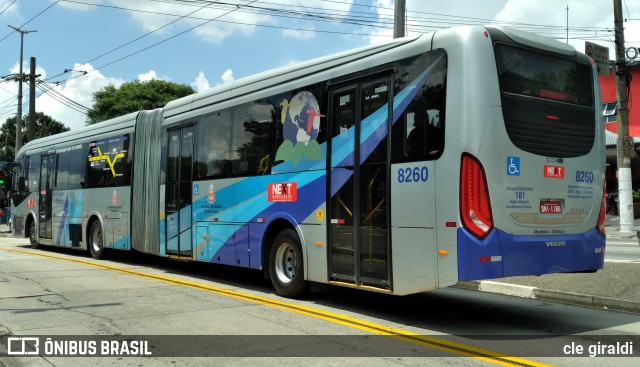 Next Mobilidade - ABC Sistema de Transporte 8260 na cidade de São Paulo, São Paulo, Brasil, por cle giraldi. ID da foto: 10823218.