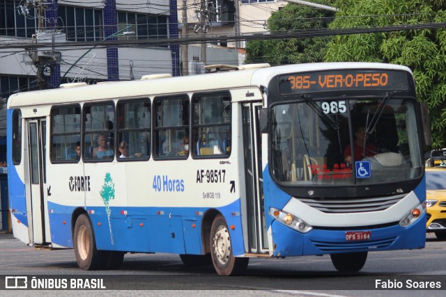 Viação Forte AF-98517 na cidade de Belém, Pará, Brasil, por Fabio Soares. ID da foto: 10823474.