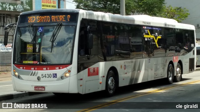 Next Mobilidade - ABC Sistema de Transporte 5430 na cidade de São Paulo, São Paulo, Brasil, por cle giraldi. Número da foto: #10822291.